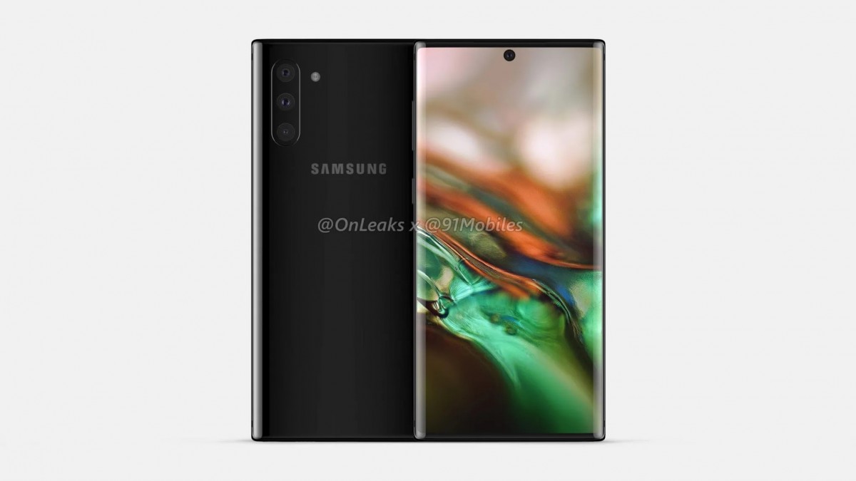 galaxy note 10 1 - به‌روزترین طراحی گلکسی نوت 10 را در این رندرها ببینید